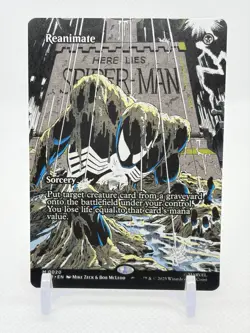 Magic The Gathering: Spider Man - Reanimate (Borderless) 0020 Mythic Non-Foil - Image 1