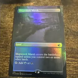 Shipwreck Marsh (Borderless) Innistrad: Midnight Hunt Foil - Image 1