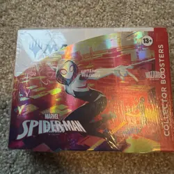 Sealed MTG Marvel Spider-Man Collector Booster Box Magic The Gathering IN HAND - Image 1