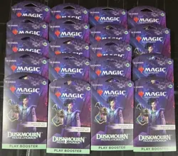 Magic The Gathering MTG Duskmourn House of Horror Play Booster Lot of 19 Packs - Image 1