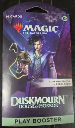 Magic The Gathering MTG Duskmourn House of Horror Play Booster Lot of 19 Packs - Image 2