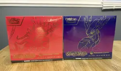 Pokemon Scarlet & Violet Base Set - Pokemon Center Elite Trainer Box - Both ETBs - Image 1