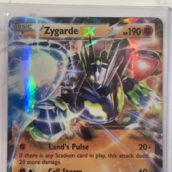 Pokemon 2016 XY Fates Collide Zygarde EX Promos #54a/124 Moderately Played - Image 3