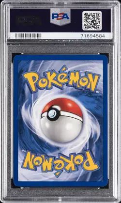 1999 POKEMON BASE SET UNLIMITED YELLOW CHEEKS #58 PIKACHU PSA 9 - Image 2