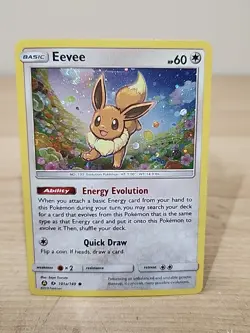 Eevee 101A/149 Alternate Art Promo Holo Pokemon TCG - Image 1