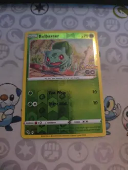 Bulbasaur Reverse Holo 001/078 Pokemon GO Pokemon NM - Image 1