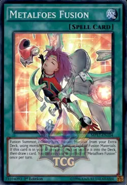 Metalfoes Fusion 1st Ed Super Rare MP17-EN104 Yu-Gi-Oh - Image 1