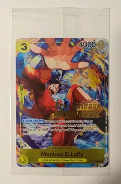 🏴‍☠One Piece Is Still Here Monkey D. Luffy SEALED Pre Release Winner P-036🧭 - Image 1