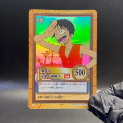 Luffy 1999 C01 One Piece Carddass Hyper Battle Holo Japanese Vintage Bandai ② - Image 2