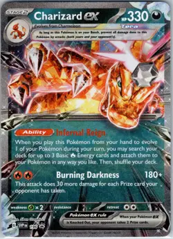 Charizard ex Holo Promo SV: Scarlet & Violet Promo Cards #196 - Image 1
