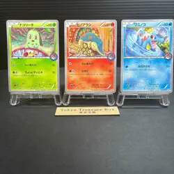 Cyndaquil 223/XY-P Chikorita Totodile Promo Pokemon Card Japanese - Image 1