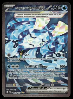 Pokemon Cards Wellspring Mask Ogerpon ex 213/167 Twilight Masquerade NM - Image 1