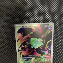 Pokemon Card Bulbasaur 133/132 Illustration Rare Stamped Promo Mega Evolution - Image 4