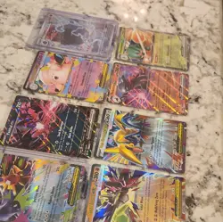Pokemon TCG EX Holo Card Lot 8 Cards - Mega Starmie, Yveltal, Mega Clefable - Image 3