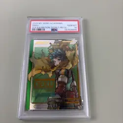 My Hero Academia Original Art Exhibition DEKU PSA 10 Japanese Collection Card - Image 3