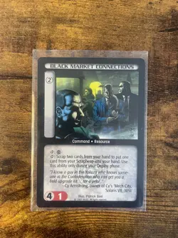 Battletech CCG TCG Card Game Counterstrike Black Market Connections - Image 1