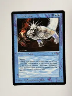 MTG Serendib Djinn Arabian Nights 1993 LP - Image 1