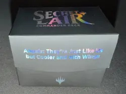 Secret Lair: Angels: They're Just Like Us but Cooler and with Wings -Sleeved MTG - Image 1