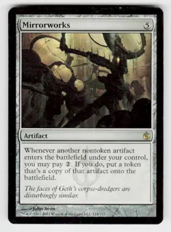 Mirrodin Besieged #114 Mirrorworks - Image 1
