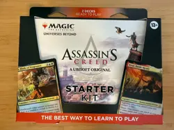 MTG Assassin's Creed Starter Kit Magic the Gathering Brand New Sealed 2024 - Image 1