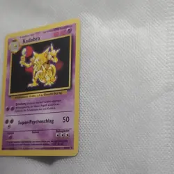 Wizards Pokemon Kadabra 32/102 Base Set German Unlimited Regular Uncommon 60HP - Image 3