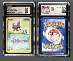 WORLD RECORD POKEMON Mudkip 65/97 EX Dragon 2003 - Image 1