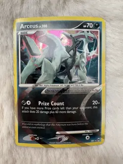 Pokemon TCG Arceus AR1 Holo MP - Image 2