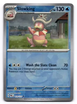 Slowking NM 019/131 Sv: Prismatic Evolutions Pokemon TCG Pokeball Holo - Image 1
