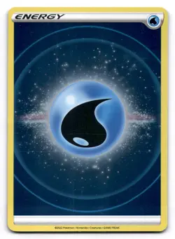 Holo Water Energy LP 2022 Pokemon TCG - Image 1