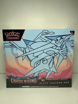 Pokemon TCG Chaos Rising Pokemon Center Elite Trainer Box (TEAR ON THE SIDE) - Image 1