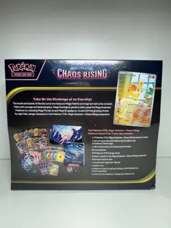Pokemon TCG Chaos Rising Pokemon Center Elite Trainer Box (TEAR ON THE SIDE) - Image 3