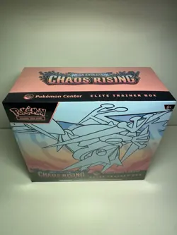 Pokemon TCG Chaos Rising Pokemon Center Elite Trainer Box (TEAR ON THE SIDE) - Image 4