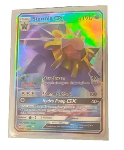 Pokemon TCG Starmie GX 14/68 Hidden Fates Extended Art Ultra Rare Holo 2019 - Image 1