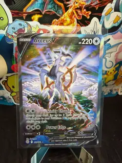 Arceus V 166/172- Brilliant Stars - Pokemon TCG - NM - Image 1
