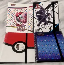 Pokemon Base Scarlet And Violet 151 Binders 4 Total 📖📒🎁🧢🏔 - Image 1