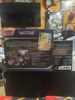 NEW Pokemon Chaos Rising Sealed ETB, Booster Bundle, 2x 3 Pack Blister - Image 3