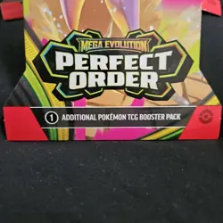 Pokemon TCG: Mega Evolution Perfect Order Lot of 5 Packs Unopened NIP - Image 2
