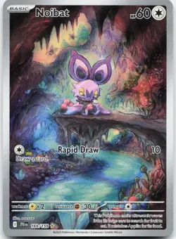 Noibat 169/159 Illustration Rare Journey Together Pokemon Near Mint - Image 1
