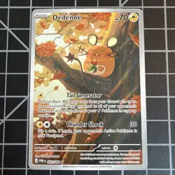 Pokemon TCG Dedenne 093/088 Illustration Rare IR Perfect Order - Image 1