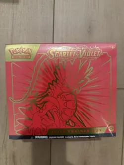 Pokemon TGC Scarlet and Violet Elite Trainer Box ETB Koraidon NEW FACTORY SEALED - Image 1