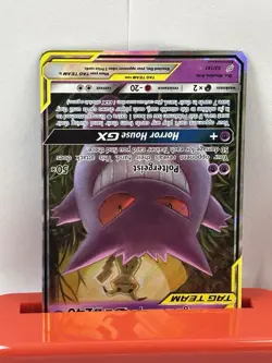 Pokemon TCG Gengar & Mimikyu GX Team Up Holo Ultra Rare Card 53/181 - Image 4