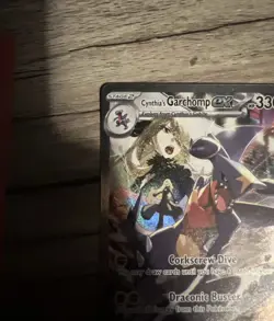 Pokemon TCG Cynthia's Garchomp EX Destined Rivals 232/182 - Image 4