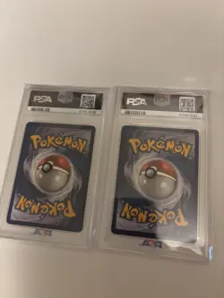 2010 Pokemon #101 #102 Seq SET - Palkia & Dialga Triumphant Legend PSA 9s - Image 2