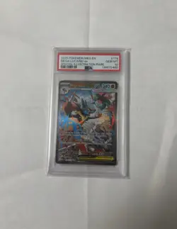 Pokemon Mega Lucario EX Special Illustration Rare Holo 179/132 Me01 PSA 10 - Image 1