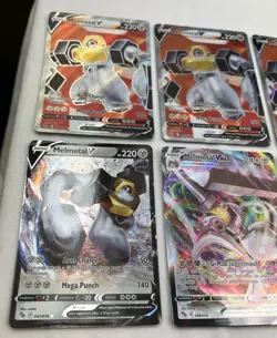 POKEMON TCG 6 Card Lot Of MELMETAL VMAX 048/78 & V 047/78 & V Alternate Art 75 - Image 2