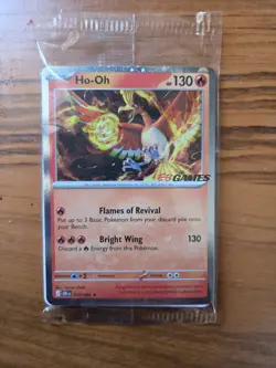 Ho-Oh 010/086 cosmos holo EB Games Promo - Pokemon Chaos Rising - Image 1