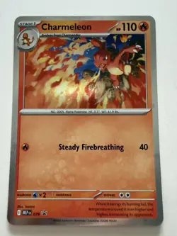 Pokemon Charmeleon Mega Evolution Promo Cosmos Holofoil 079 - Image 1