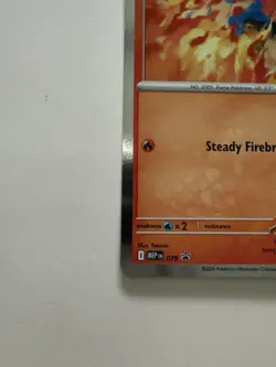 Pokemon Charmeleon Mega Evolution Promo Cosmos Holofoil 079 - Image 3