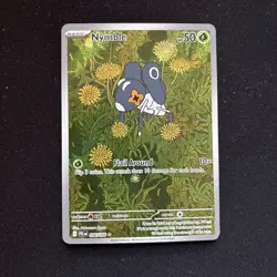 Nymble 096/094 Phantasmal Flames Full Art Illustration Rare Holo Pokemon 2025 - Image 1