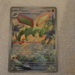 Pokemon Flygon 101/094 Me02: Phantasmal Flames Illustration Rare Holo Eng - Image 1